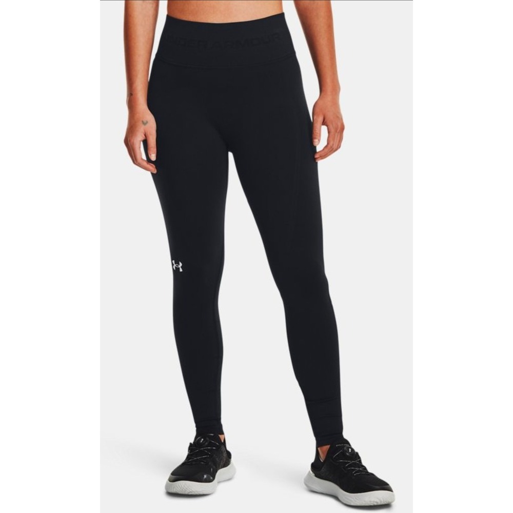 Under Armour Seamless Black Compression Leggings Women XS Workout Athleisure NWT